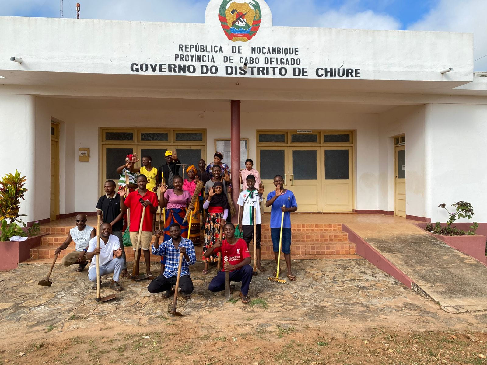 2026 - Jornadas Distrital de Limpeza: com o objectivo de reduzir o fluxo de resíduos sólidos a nível das instituições, escolas, ruas e mercados do Raio Autárquica